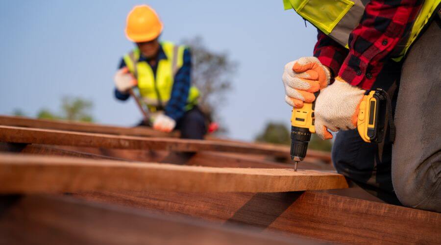 Professional gutter cleaning in Wall, TX